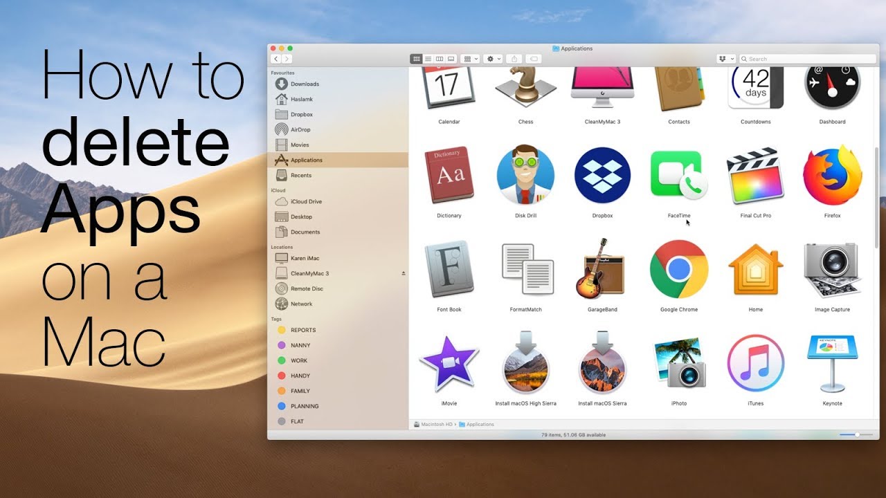 dr cleaner mac uninstall apps